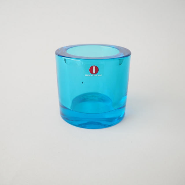 iittala(イッタラ)のスカイブルー iittala kiv イッタラ インテリア/住まい/日用品のインテリア小物(置物)の商品写真