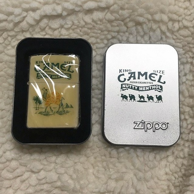 ZIPPO(ジッポー)のCAMEL NUTTY MENTHOL Zippo メンズのファッション小物(タバコグッズ)の商品写真