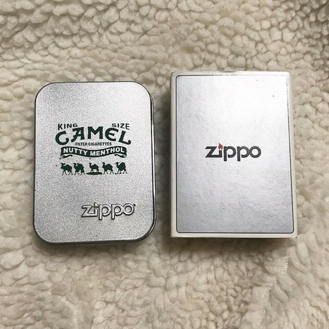 ZIPPO(ジッポー)のCAMEL NUTTY MENTHOL Zippo メンズのファッション小物(タバコグッズ)の商品写真