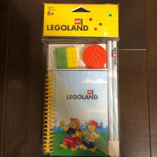 レゴ(Lego)のLegoland メモ帳　鉛筆　セット(ノート/メモ帳/ふせん)