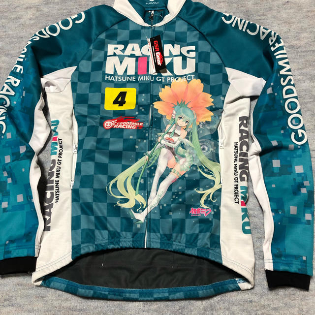 サンボルト レーシングミク ウインタージャケット Mサイズ サイクル