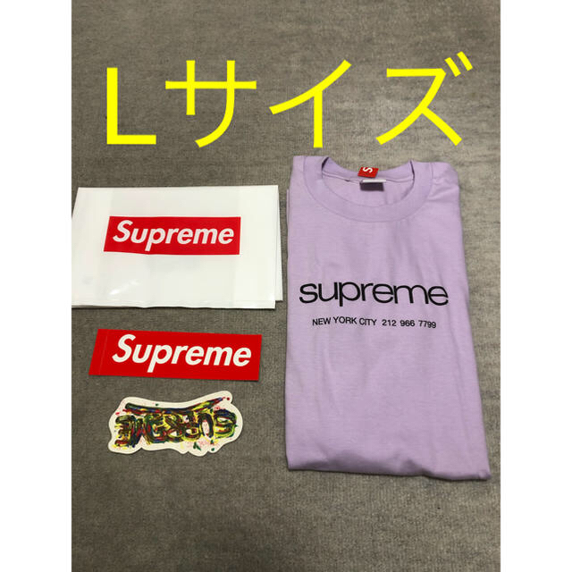 Supreme Shop Tee Lサイズ　20ss week1