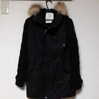 マウジー(moussy)の！値下げしました！☆ふわふわラクーン☆マウジーのモッズコート☆☆(モッズコート)