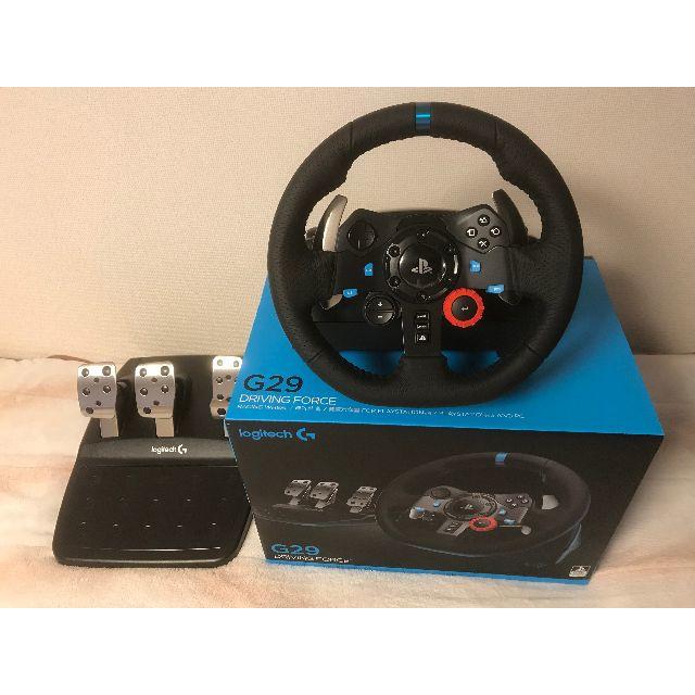 Logitech G29 Driving Force  シフター、ソフト付き