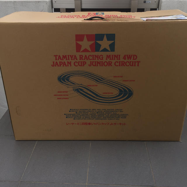 タミヤ　レーサーミニ四駆ジャパンカップJr.サーキット　トリコロール