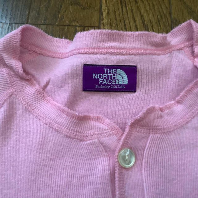 THE NORTH FACE(ザノースフェイス)のノースフェイス パープルレーベル Tシャツ L 五分袖 カットソー ピンク メンズのトップス(Tシャツ/カットソー(半袖/袖なし))の商品写真