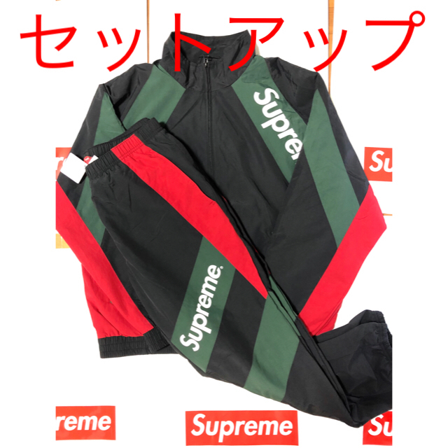 ナイロンジャケットSupreme paneled track jacket pant