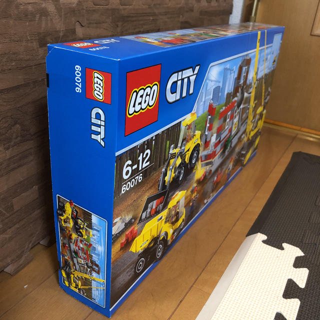 Lego(レゴ)の【新品・未使用】レゴ LEGO  シティ ビル解体工事現場 60076 キッズ/ベビー/マタニティのおもちゃ(積み木/ブロック)の商品写真