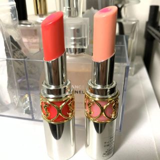 イヴサンローランボーテ(Yves Saint Laurent Beaute)の再値下げ♡ ysl ♡ イヴ・サンローラン　ヴォリュプテ　ティントインバーム (口紅)