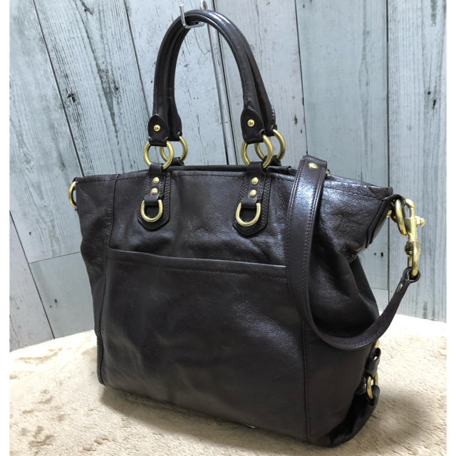 COACH(コーチ)の【COACH】アシュリーレザーサッチェル　ショルダーバッグ  2way レディースのバッグ(ショルダーバッグ)の商品写真