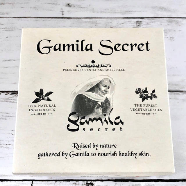 Gamila secret(ガミラシークレット)の新品未開封◇ガミラシークレット　ゼラニウム　石鹸　正規品 コスメ/美容のスキンケア/基礎化粧品(洗顔料)の商品写真