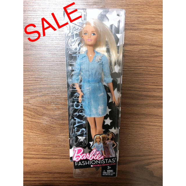 Barbie バービーファッショニスタダブルデニムLook人形ぬいぐるみ/人形