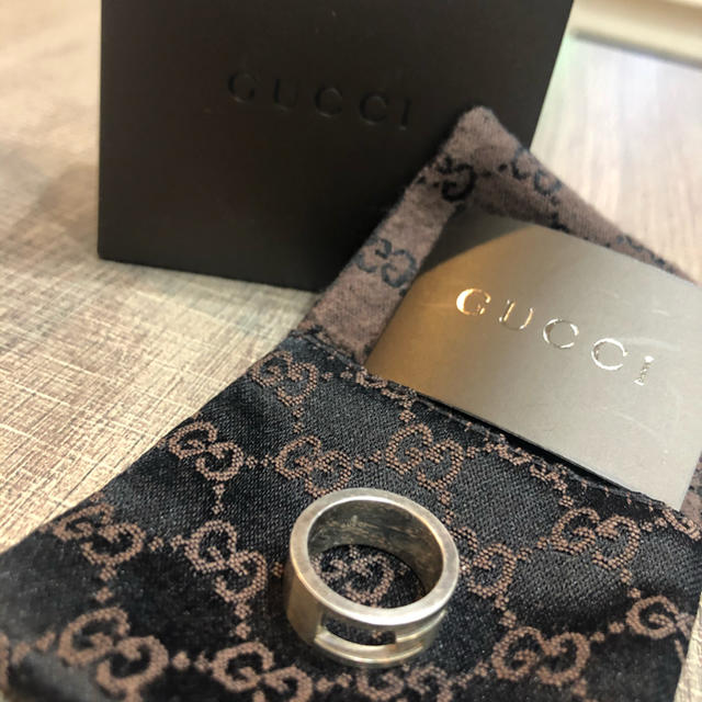 Gucci(グッチ)のGUCCI リング 7号 レディースのアクセサリー(リング(指輪))の商品写真