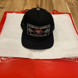 クロムハーツ(Chrome Hearts)の新品 レア クロムハーツ matty boy メッシュキャップ ブラック(キャップ)