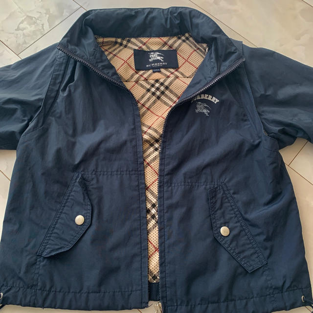 BURBERRY(バーバリー)のBurberryウィンドブレーカー120 キッズ/ベビー/マタニティのキッズ服男の子用(90cm~)(ジャケット/上着)の商品写真