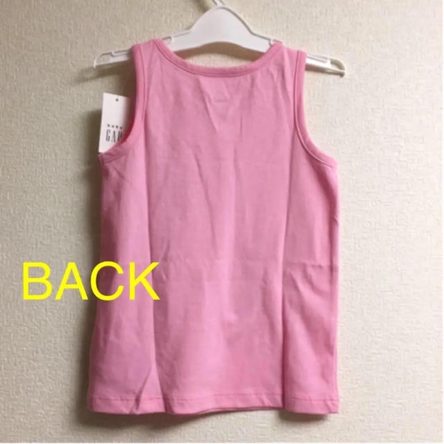 GAP(ギャップ)の新品 GAP キッズ 子ども タンクトップ トップス ネコ柄 ねこ 100cm キッズ/ベビー/マタニティのキッズ服女の子用(90cm~)(Tシャツ/カットソー)の商品写真