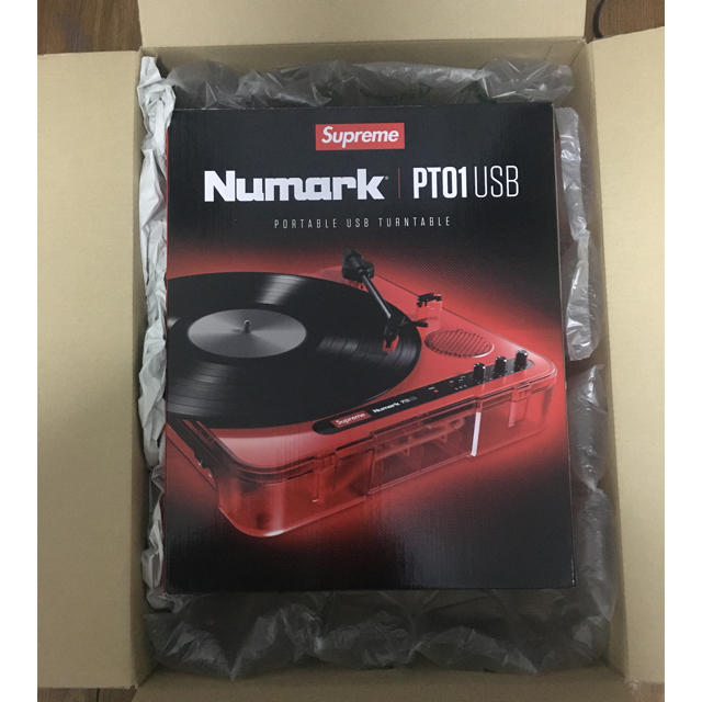 Supreme(シュプリーム)のsupreme Numark PT01 Turntable 楽器のDJ機器(ターンテーブル)の商品写真