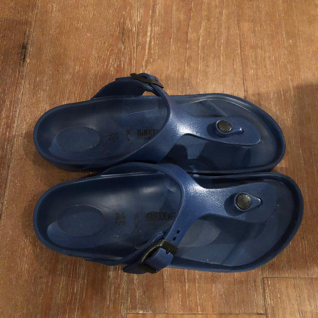 BIRKENSTOCK(ビルケンシュトック)の新品　ビルケンシュトックサンダル　34 キッズ/ベビー/マタニティのキッズ靴/シューズ(15cm~)(サンダル)の商品写真