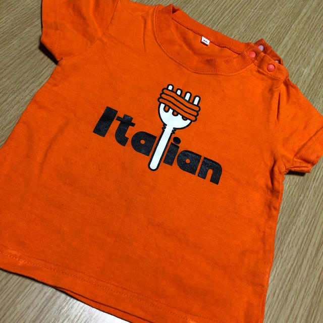 イタリアン　Tシャツ キッズ/ベビー/マタニティのベビー服(~85cm)(Ｔシャツ)の商品写真