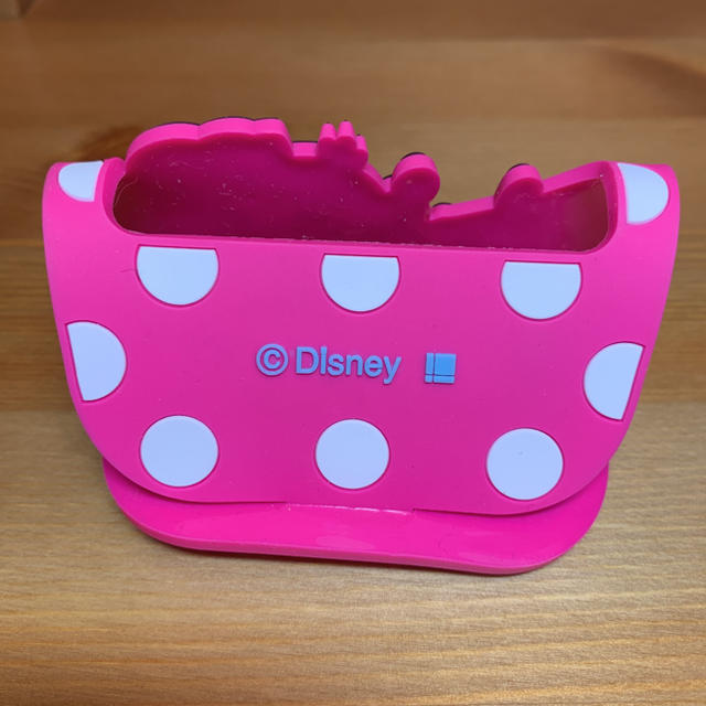 Disney(ディズニー)のミニーちゃん　携帯スタンド　7センチ スマホ/家電/カメラのスマホアクセサリー(その他)の商品写真