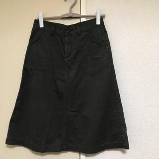 ムジルシリョウヒン(MUJI (無印良品))の無印良品  綿100% スカート(ひざ丈スカート)