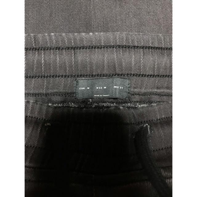 ZARA(ザラ)のZARA ブラックジョグデニム メンズのパンツ(デニム/ジーンズ)の商品写真