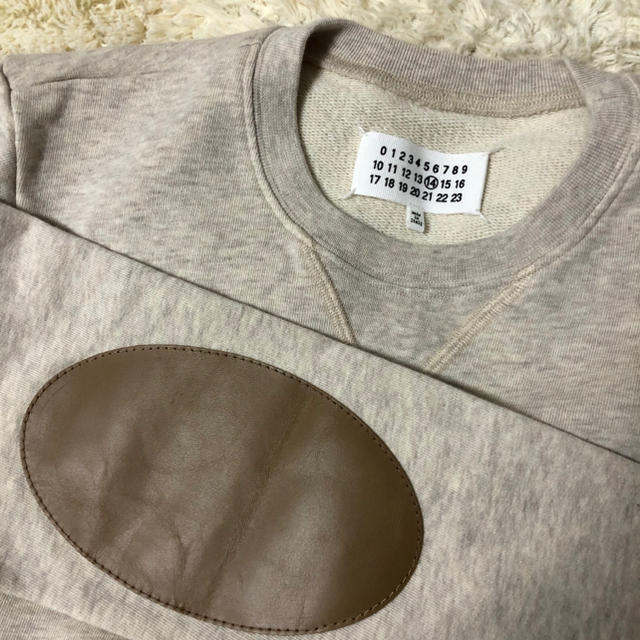 Maison Martin Margiela(マルタンマルジェラ)の値下げ！定番品 Maison Margiela エルボーパッチ スウェット メンズのトップス(スウェット)の商品写真