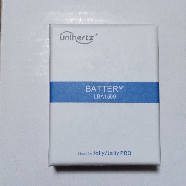 【新品未使用未開封】Unihertz JELLY Pro 予備バッテリー  スマホ/家電/カメラのスマートフォン/携帯電話(バッテリー/充電器)の商品写真