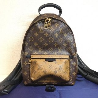 ルイヴィトン(LOUIS VUITTON)の良品　ルイヴィトン　モノグラム　リバース　パームスプリングス　バッグパックPM(リュック/バックパック)