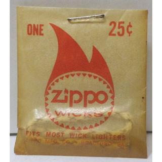 ジッポー(ZIPPO)の60年代ZIPPO WICK『25￠アンティークウイック未使用希少(タバコグッズ)