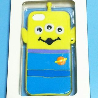 ディズニー(Disney)のiPhone5/5s専用カバー「トイストーリー」エイリアン(その他)