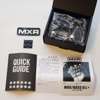 【箱付き美品】MXR M80 BASS D.I.+(ベースエフェクター)