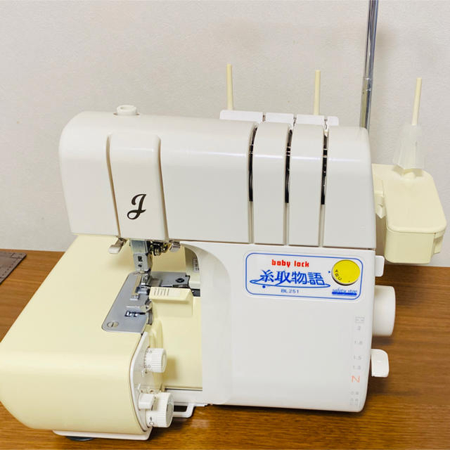 つやあり ベビーロック3本糸ロックミシン糸取物語BL251 - 通販