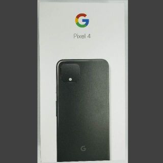 【新品未使用】Pixel4 64GB 黒【判定〇】【SIMロック解除済】(スマートフォン本体)