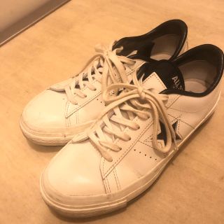 コンバース(CONVERSE)のコンバース　ワンスター　白　レザー　(スニーカー)