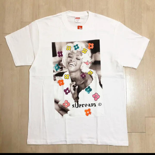 20SS WEEK1 新品 送込 シュプリーム Naomi Tee ナオミ 白