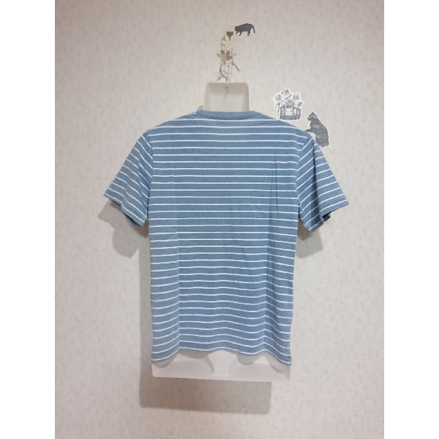 AZUL by moussy(アズールバイマウジー)のAZUL BY MOUSSYインディゴボーダークルーネック半袖Tシャツ

 メンズのトップス(Tシャツ/カットソー(半袖/袖なし))の商品写真