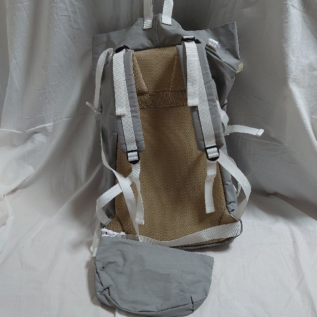 macromauro(マクロマウロ)のmacro mauro マクロマウロ バックパック リュック ポーチ グレー 灰 メンズのバッグ(バッグパック/リュック)の商品写真
