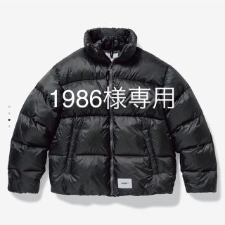 ダブルタップス(W)taps)のレシート付 19FW WTAPS BIVOUAC ブラック 黒 サイズ 2 M(ダウンジャケット)