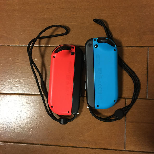 Nintendo Switch(ニンテンドースイッチ)のNintendoSwitch ジョイコン オレンジ/ブルー 左右セット メンテ済 エンタメ/ホビーのゲームソフト/ゲーム機本体(その他)の商品写真