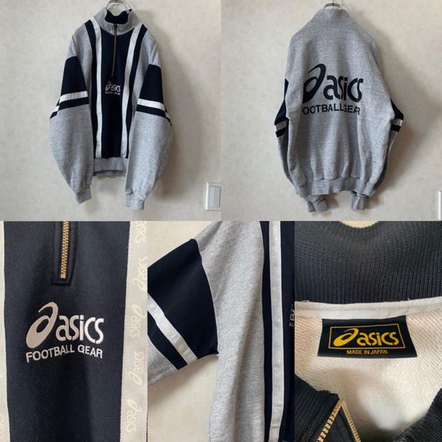 asics(アシックス)のスウェット　asics　アシックス　90s　ロゴ　激レア　美品　【SALE】 メンズのトップス(スウェット)の商品写真