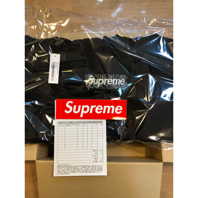 Ssize 黒 Supreme Bandana Box Logo hooded