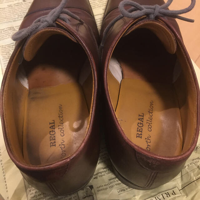 REGAL(リーガル)のリーガル　革靴　24.5 茶 メンズの靴/シューズ(ドレス/ビジネス)の商品写真