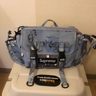 シュプリーム(Supreme)のsupreme原宿購入　20ss waist bag blue camo(ウエストポーチ)