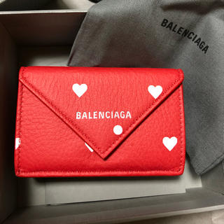 バレンシアガ ミニ 財布(レディース)（レッド/赤色系）の通販 65点 