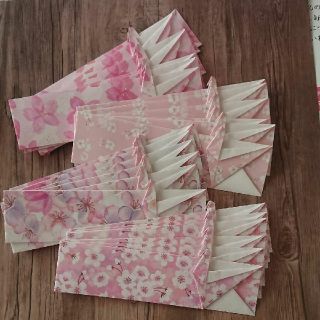 サクラ柄٭❀*祝箸袋24枚セット ハンドメイド(キッチン小物)