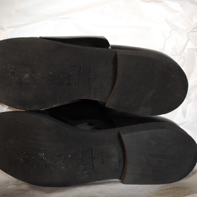 MM6(エムエムシックス)の専用 レザー シューズ サイズ37 メゾン マルタン マルジェラ レディースの靴/シューズ(ローファー/革靴)の商品写真