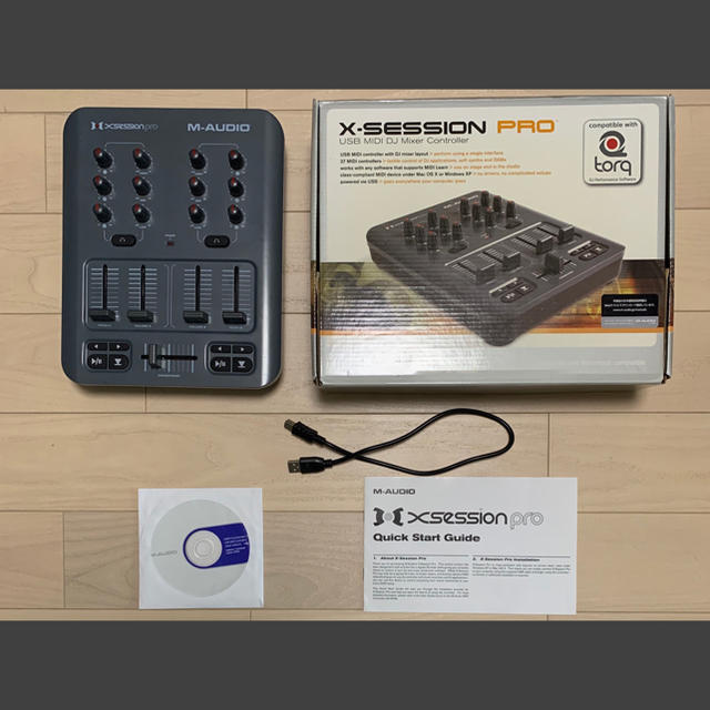 M-Audio X-Session Pro MIDIコントローラー DJ DAW 楽器のDTM/DAW(MIDIコントローラー)の商品写真