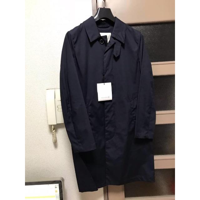 MACKINTOSH ステンカラ―コート 36 NAVY