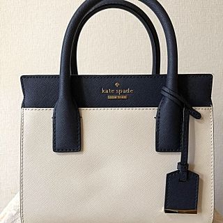 ケイトスペードニューヨーク(kate spade new york)の【お値下げ】ケイトスペート　バイカラー　2wayバック(ショルダーバッグ)